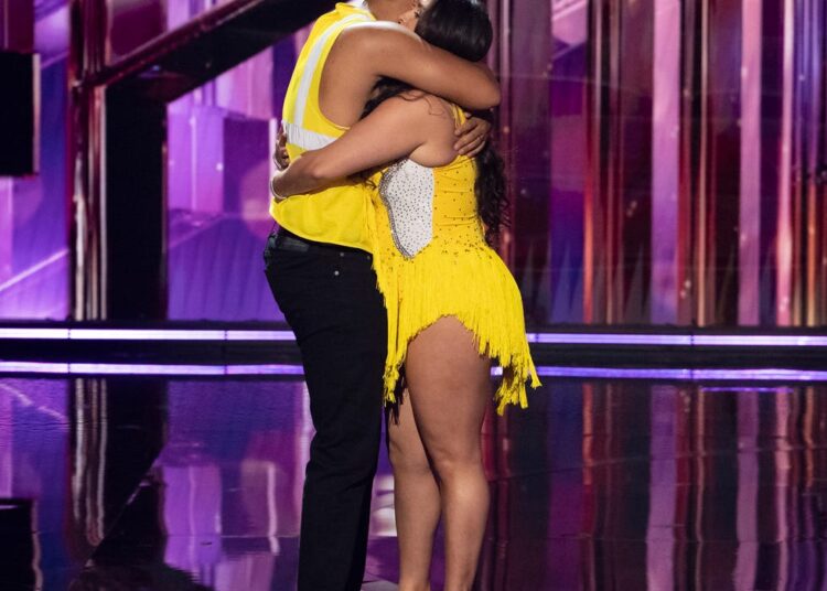 dancing with the stars 2025 lauren jauregui elimination reaction