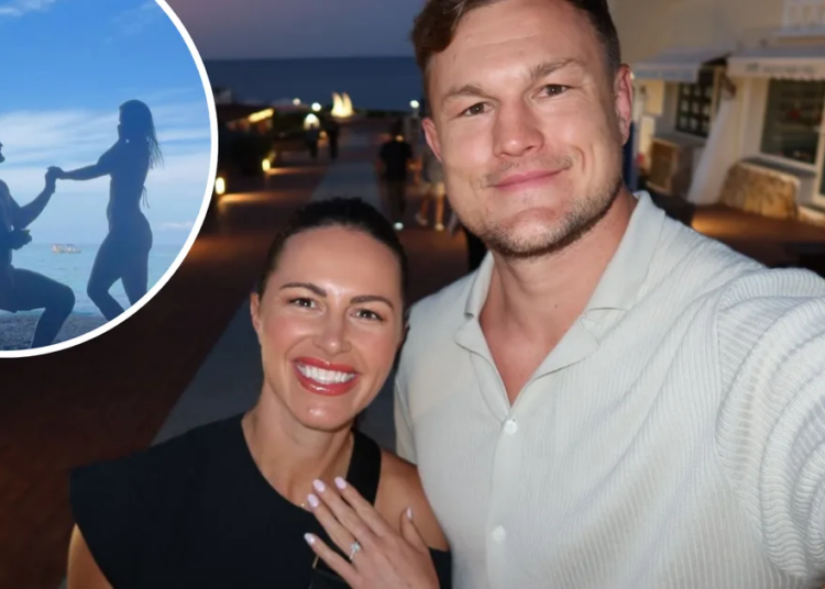 Danika Mason and Liam Knight announce engagement