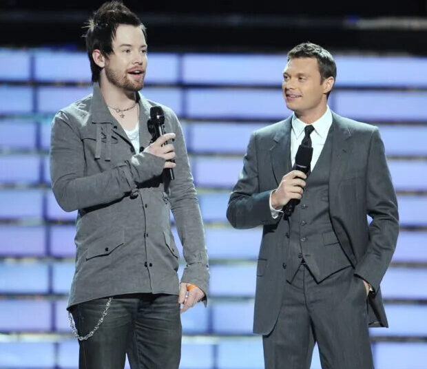 David Cook and Ryan Seacrest
