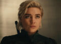 Florence Pugh is all pouty business as Yelena Belova in Thunderbolts*