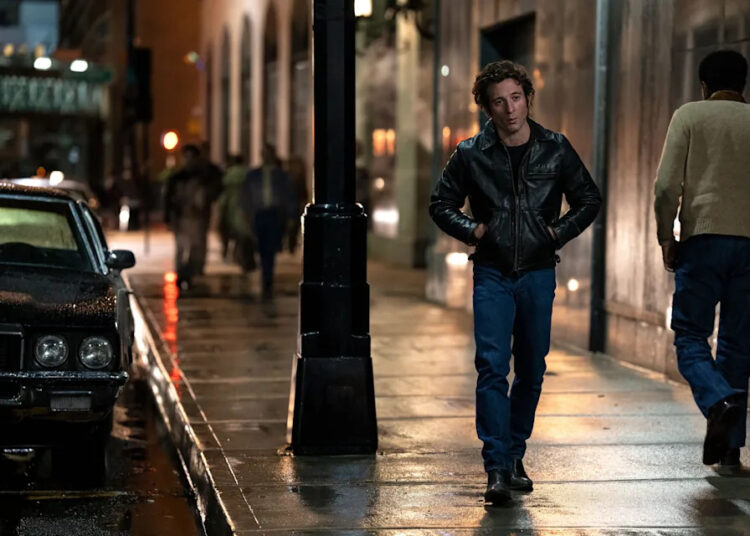 Jeremy Allen White as Bruce Springsteen in 20th Century Studios' "Springsteen: Deliver Me from Nowhere."