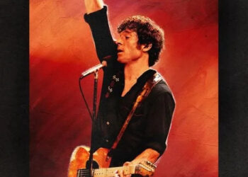 Movie poster for the Bruce Springsteen biopic "Springsteen: Deliver Me from Nowhere" starring Jeremy Allen White.