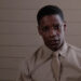 Denzel Washington as PFC. Melvin Peterson looking disheartened in A Soldier's Story