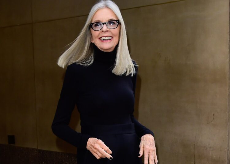 Diane Keaton seen outside the "Today" show.