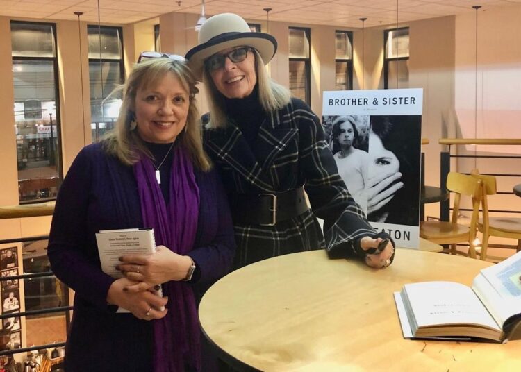 Diane Keaton came to Book Revue, made movies at LI beaches
