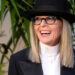 Diane Keaton, shown at the Ralph Lauren Spring 2023 Fashion Experience in Pasadena, California, in 2022, died from pneumonia last week.