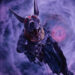 Sutekh is hanging by a thread above a time vortex on Doctor Who