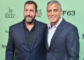 Stephen Lovekin/Shutterstock Adam Sandler and George Clooney