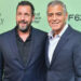 Stephen Lovekin/Shutterstock Adam Sandler and George Clooney