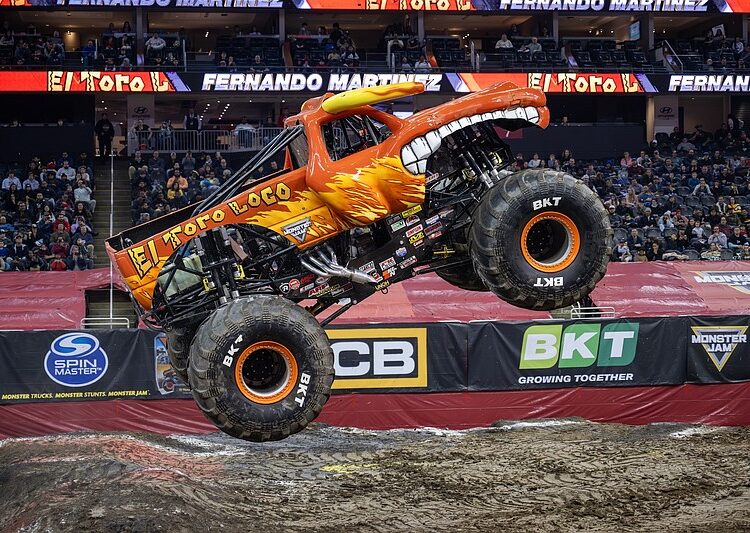 El Toro Loco, Grave Digger, Megalodon, Plane Krazy and Sparkle Smash are among the monster trucks scheduled to take part in Monster Jam, Feb. 28-March 1 at North Little Rock's Simmons Bank Arena.
(Special to the Democrat-Gazette)