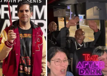 Eli Roth Hosts TMZ's 'After Dark' Tour on Same Day New Movie 'Dream Eater' Comes Out