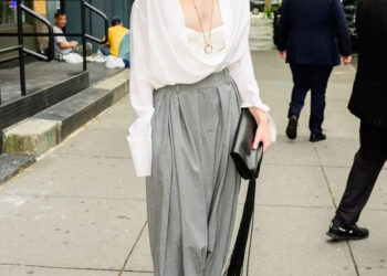 Elle Fanning Wore Michael Kors Collection Promoting 'Sentimental Value'