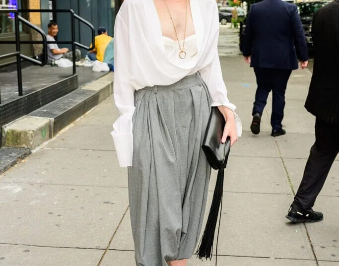 Elle Fanning Wore Michael Kors Collection Promoting 'Sentimental Value'
