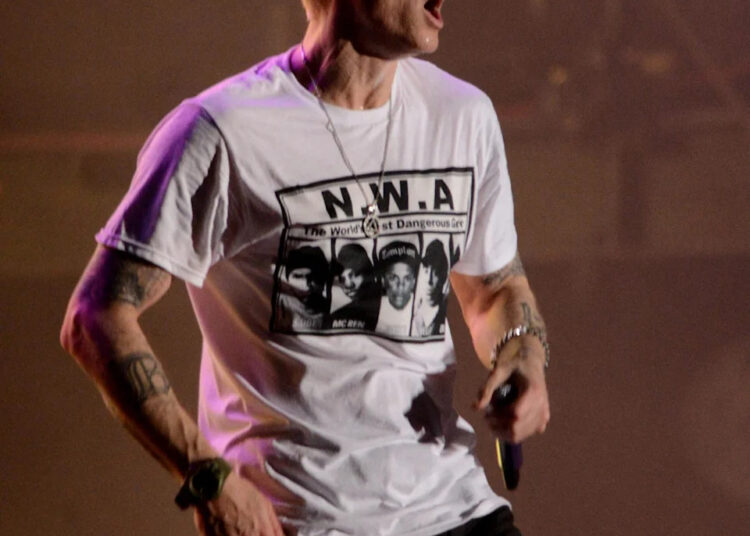 Eminem at Austin City Limits Music Festival 2014