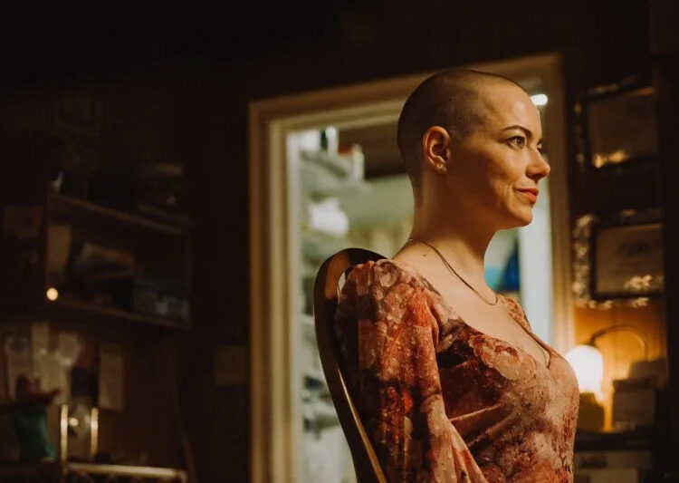 Emma Stone stars in "Bugonia," in theaters Friday. Photo courtesy of Focus Features