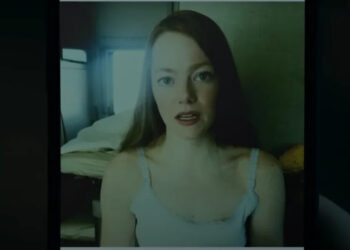 emma stone in eddington | A24
