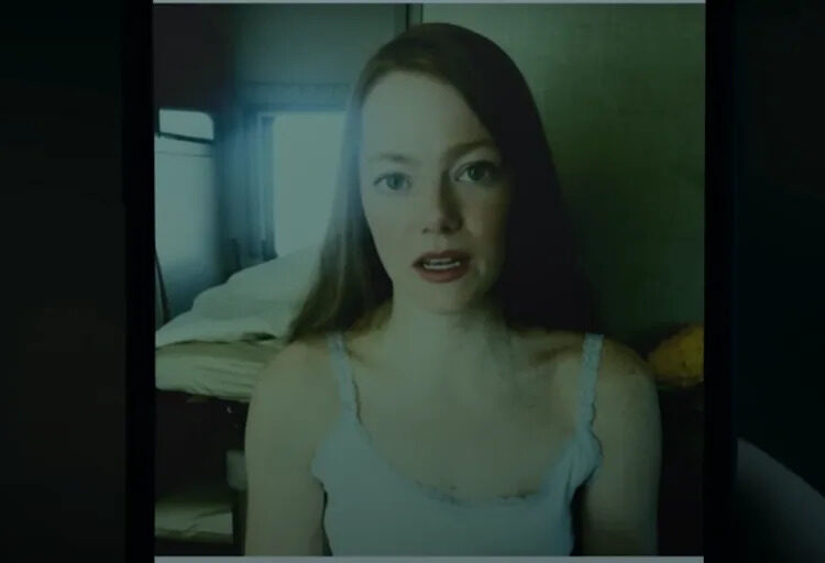 emma stone in eddington | A24