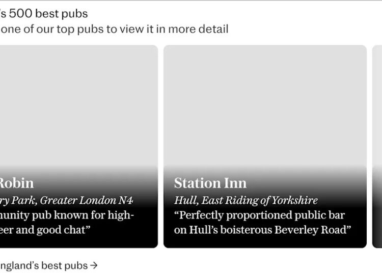 England’s best pubs for live music