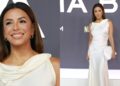 Eva Longoria in Victoria Beckham Dress for Netflix Doc Premiere
