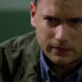 Michael staring intensely on Prison Break