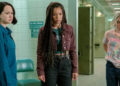 Marie, Emma Meyer and Jordan Li stare in disgust in "Gen V" (2023-present)