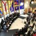 Kalamazoo College Singers performing one of several fall concerts