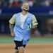 Kane Brown rounds third base after hitting a home run at the All-Star Celebrity Softball Game Presented by Corona at Globe Life Field as part of All Star Week in Arlington, Texas, on July 13, 2024. The musician turns 32 on October 21. File Photo by Matt Pearce/UPI