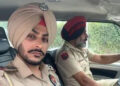A photo of Rajvir Jawanda in police uniform.