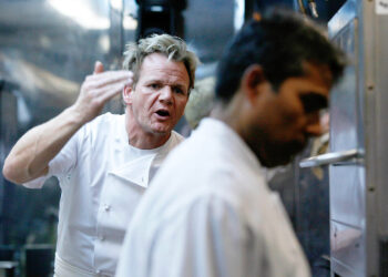 Kitchen Nightmares, chef Gordon Ramsay (left), 'Cafe 36', (Season 2, aired Jan. 15, 2009), 2007