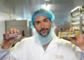 Joe Wicks with his new protein bar, Killer