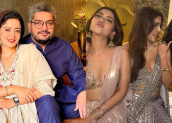 From Bhabiji fame Nehha Pendse and her husband Shardul Byas to Jannat Zubair, Tejasswi Prakash; TV celebs look their glamorous best