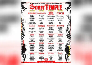 Sonic Temple 2026 lineup. (Danny Wimmer Presents)