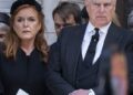Prince Andrew and his ex-wife Sarah Ferguson (pictured in 2019) are holed up in their grace-and-favour Royal Lodge amid increased scrutiny over his friendship with Jeffrey Epstein. A leaked lease suggests they may not have paid rent on their home for 22 years