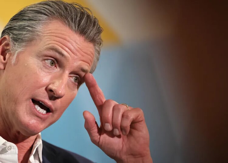 Gavin Newsom's Warning About Firing Live Ammo Ignored
