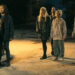 Keeya King as Annabeth Moreau, Jaz Sinclair as Marie Moreau, Maddie Phillips as Cate Dunlap, Derek Luh as Jordan Li, Lizze Broadway as Emma Meyer, and Asa Germann as Sam standing next to each other in Gen V