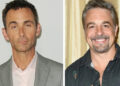 James Patrick Stuart and Chris McKenna had some fun on the General Hospital set.
