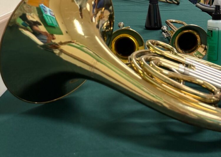 One of the many instruments at the instrument petting zoo during the Nashua Community Music School's open house on September 23rd, 2025.
