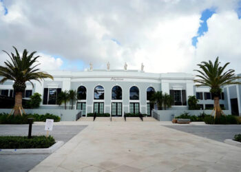Glazer Hall at The Royal Poinciana Plaza on Aug. 12.