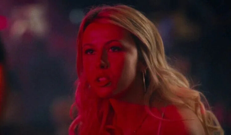 Hailey Welch in a nightclub in Chad Powers