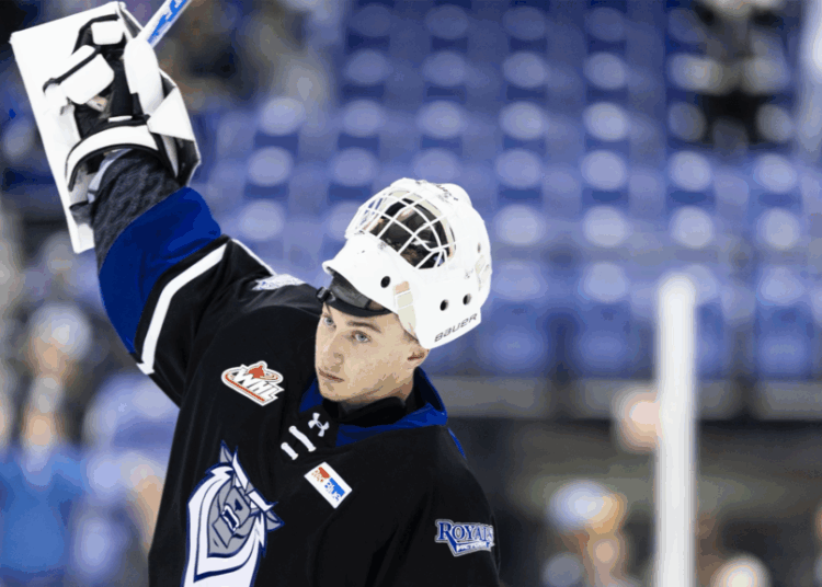 Goaltender Ethan Eskit Shines in First Month with the Royals