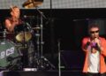 WEST PALM BEACH, FL - MAY 29:  Founding members Simon Kirke (drums) and Paul Rodgers (Lead Singer) of Bad Company perform during Joe Walsh & Bad Company One Hell Of A Night Tour - at Perfect Vodka Amphitheatre on May 29, 2016 in West Palm Beach, Florida.