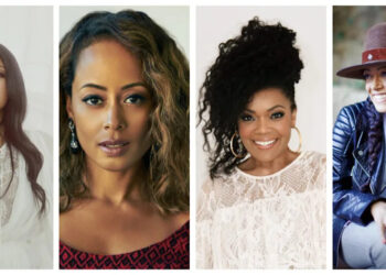 Pictured (L to R): Toni Braxton, Essence Atkins, Yvette Nicole Brown, Cree Summer