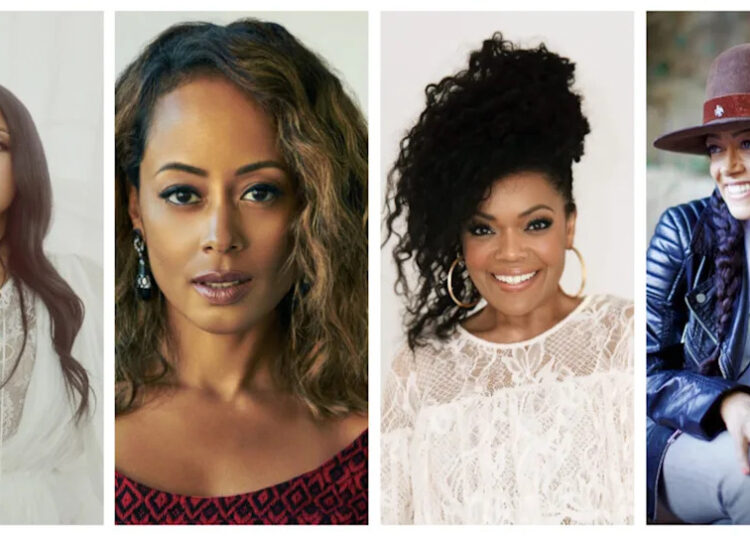 Pictured (L to R): Toni Braxton, Essence Atkins, Yvette Nicole Brown, Cree Summer
