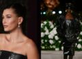 Hailey Bieber Channels Saint Laurent’s Provocative Femininity