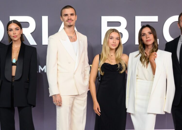 Harper & the Beckham Boys Bring Style to 'Victoria Beckham' Premiere