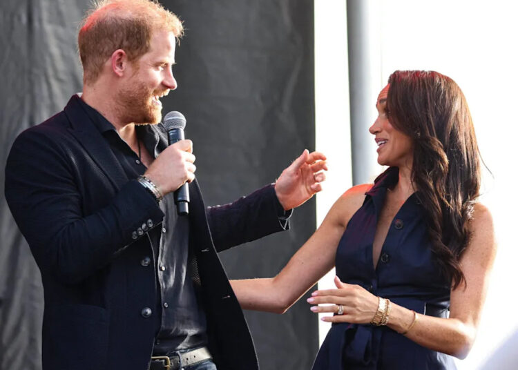 Prince Harry And Meghan Markle On Stage At One805 Live 2025