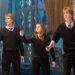 All three actors played siblings in the Weasley family (Warner Bros)