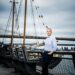 Matthew Partridge, CEO of Seaport Entertainment Group, photographed at the South Street Seaport.