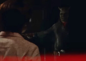 The Grabber shows himself to Gwen in Black Phone 2