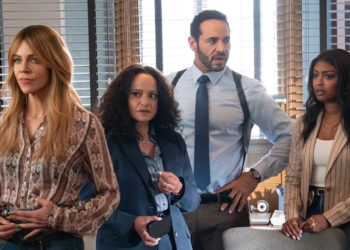 Morgan, Soto, Karadec and Daphne in High Potential Season 2.
